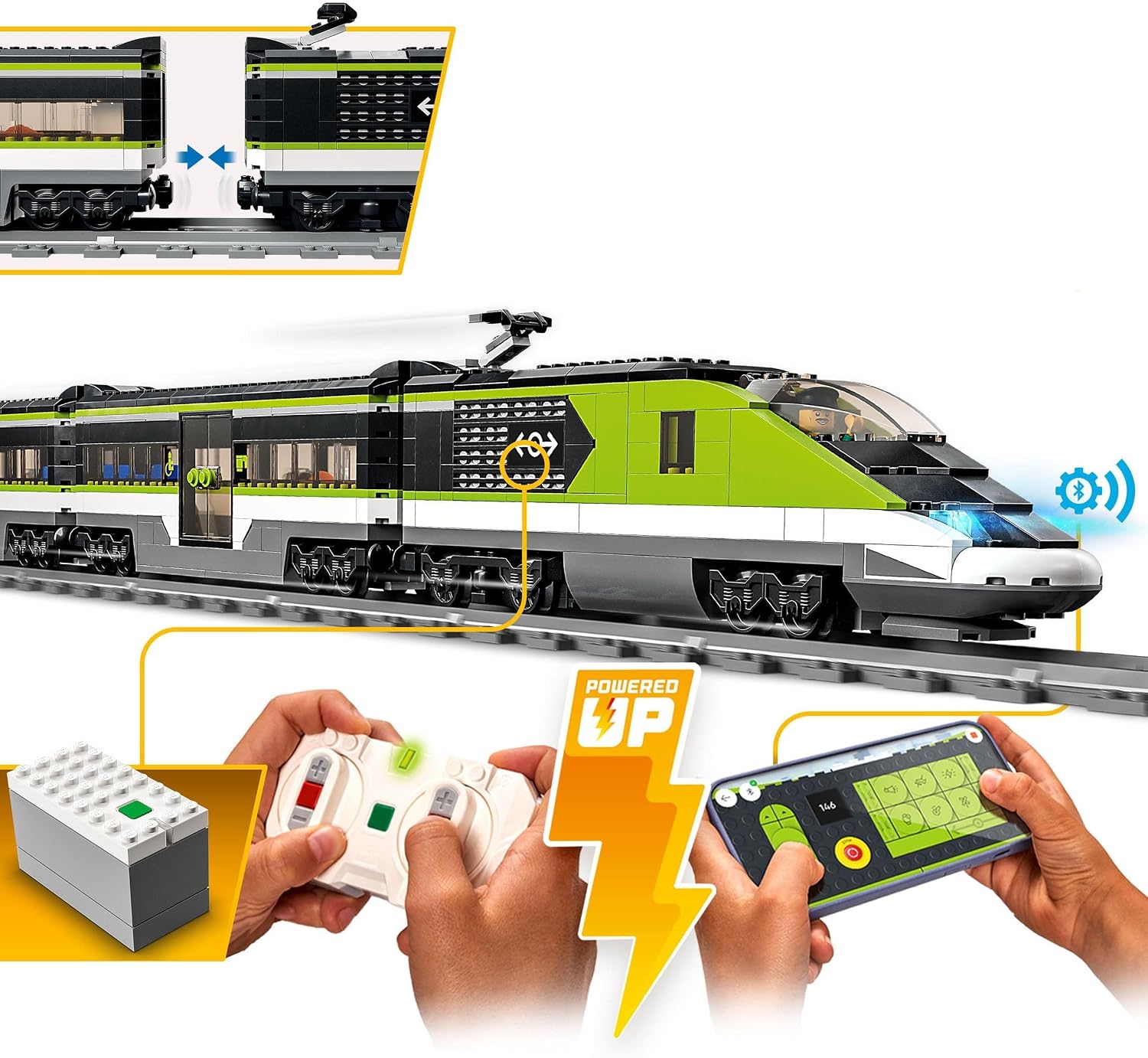 Detalle 2 de LEGO 60337 City Express Passenger Train