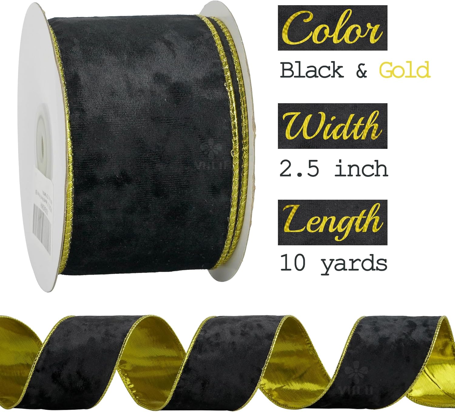 Thumbnail 1 de MEEDEE 2.5 inch Velvet Ribbon 🎄