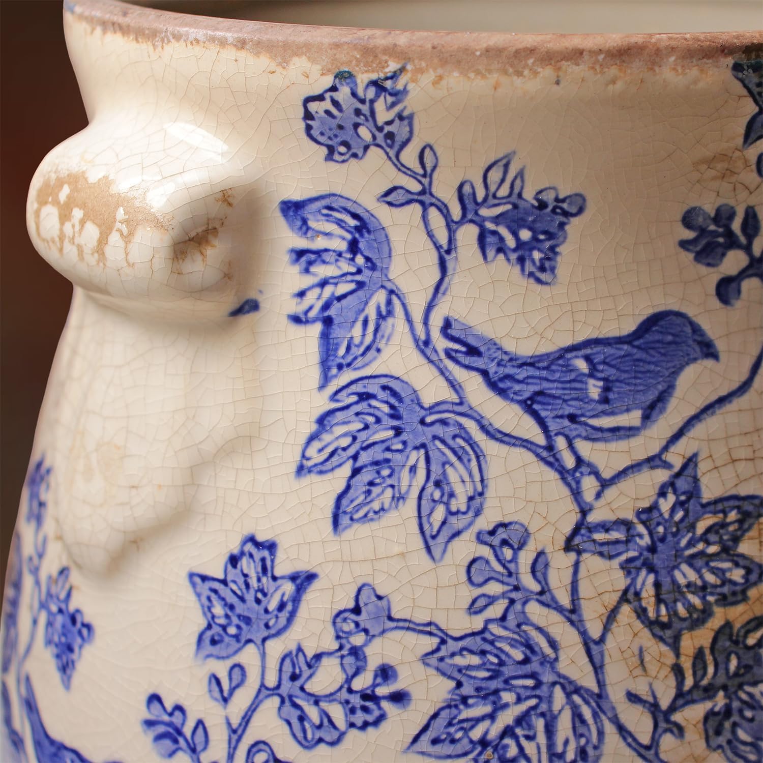 Detalle 2 de Ceramic planter, 6.7-inch