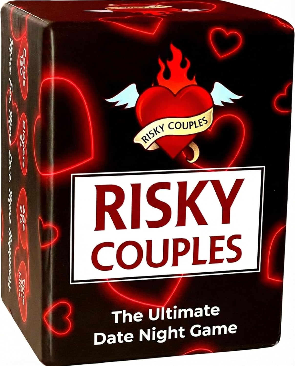 Detalle de RISKY COUPLES Couples Card Game with 150 Spicy Questions and Challenges