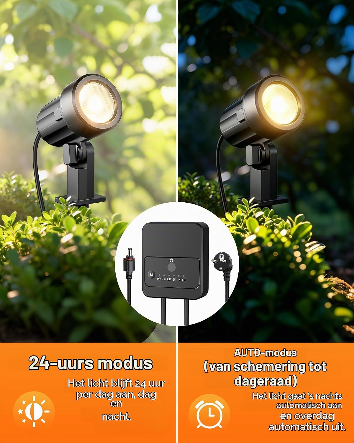 Thumbnail 1 de MEIKEE DSTA03 tuinspots, 8 stuks, 3 W warmwit, IP66