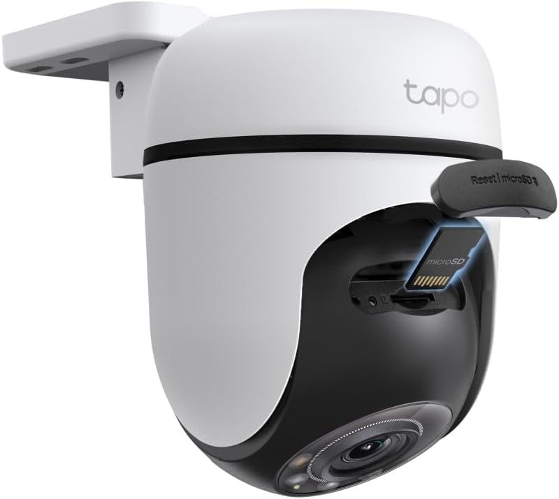 Detalle de Tapo C510W (2-Pack) Außenüberwachungskamera mit 360° Rundumsicht, 2K QHD und KI-Erkennung