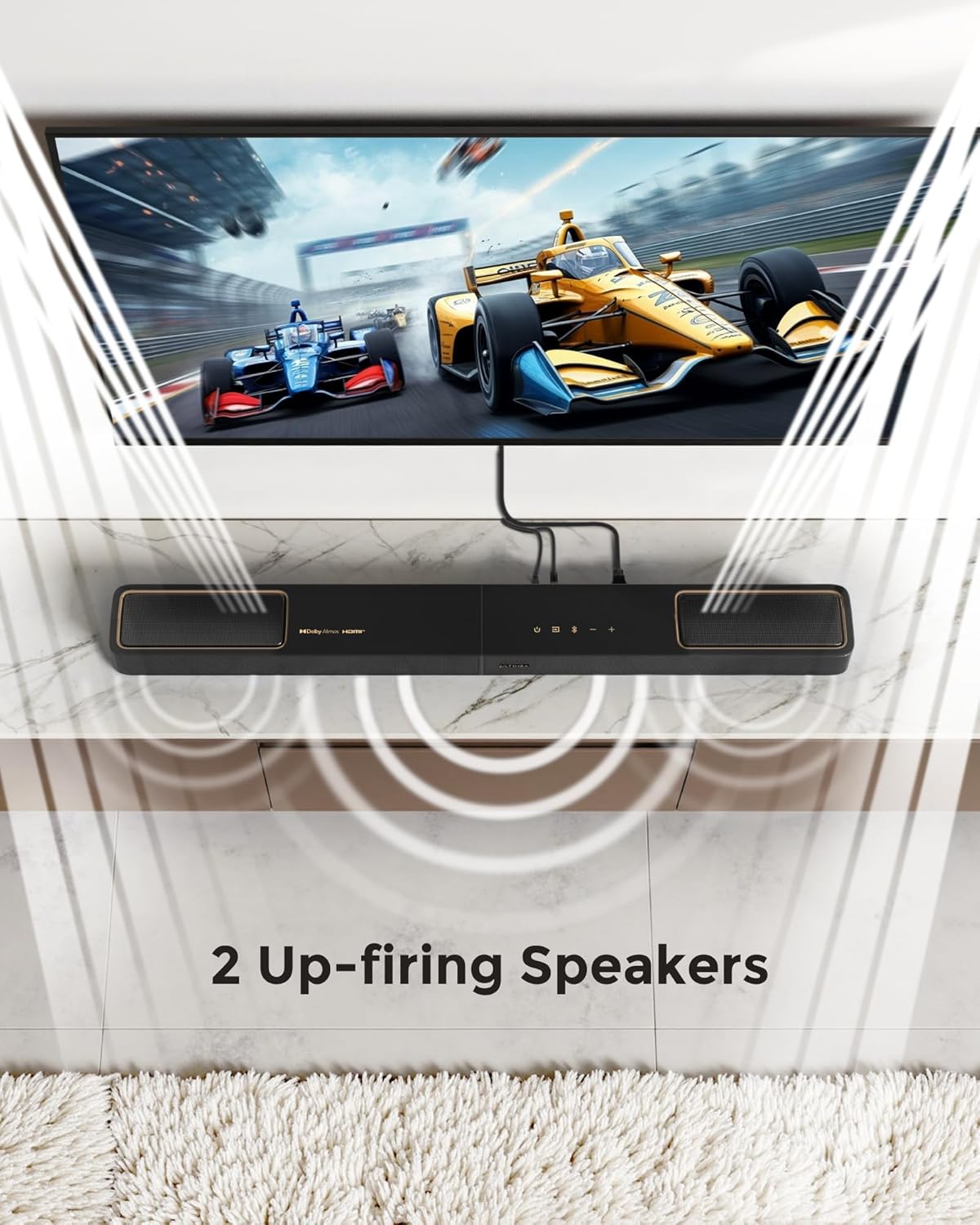 Detalle 2 de ULTIMEA Skywave F40 Boom 5.1.2ch sound bar