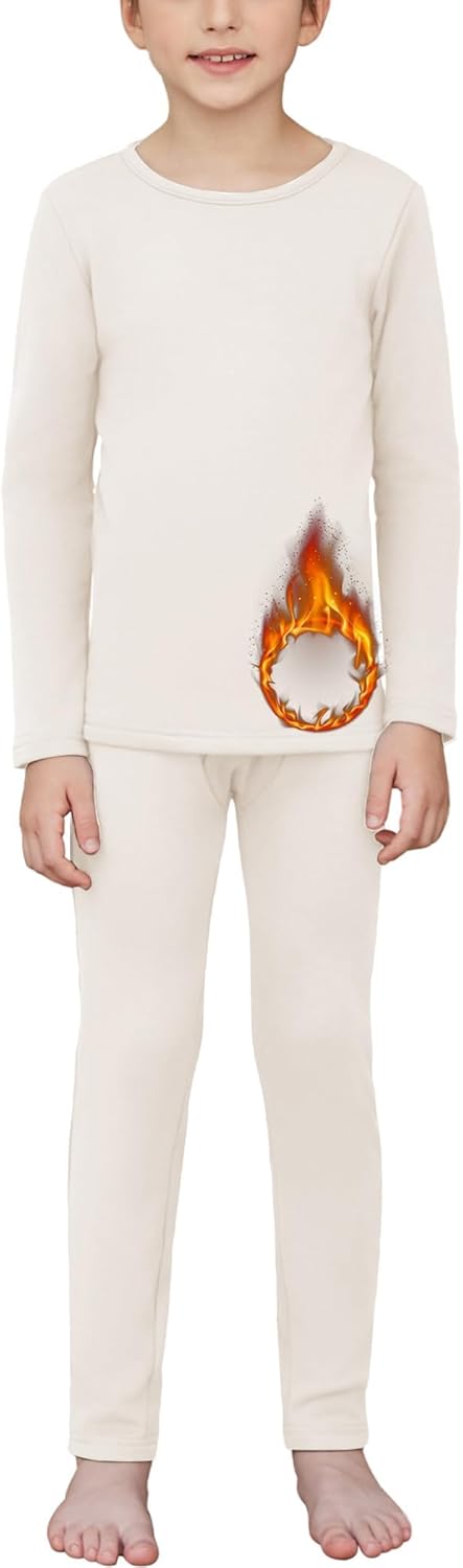 Thumbnail 5 de Arshiner Ensemble de sous-vêtements Thermiques enfants (5-12 ans) – idéal ski et football