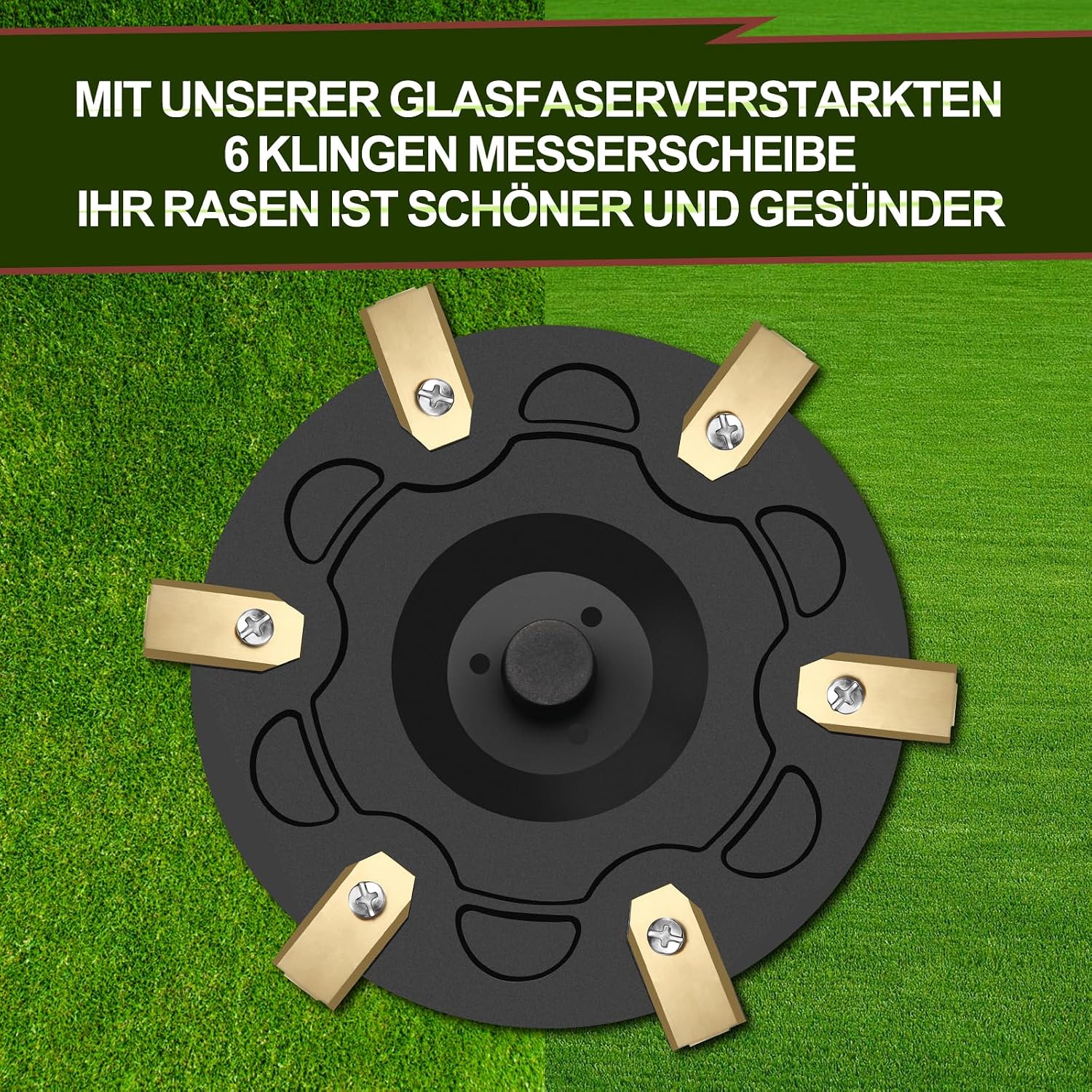 Thumbnail 6 de Plate-i105E-Navimow vervangmesschijf met 6 titanium messen voor Segway Navimow