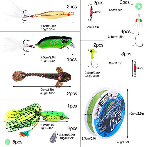 Thumbnail 6 de Sougayilang Fishing Rod and Reel Combo with Telescopic Pole ⚓