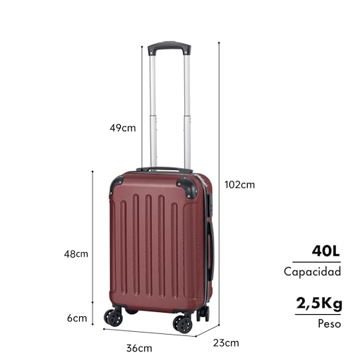 Thumbnail 3 de T-LOVENDO.ES Maleta de cabina rígida 55 cm 📦