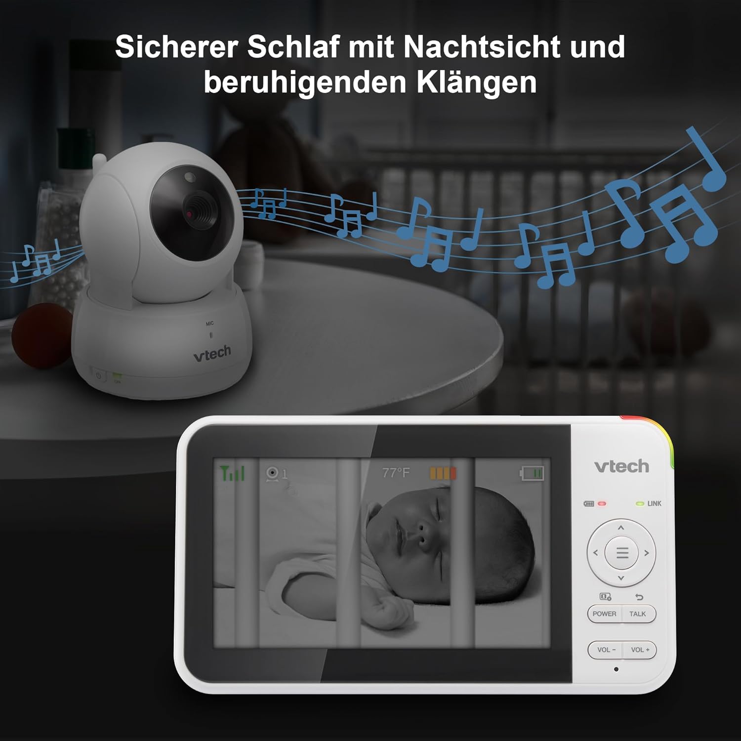 Thumbnail 5 de Vtech VM924 Video Babymonitor 5"