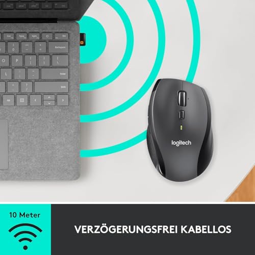 Thumbnail 6 de Logitech M705 Marathon Kabellose Maus – lange Akkulaufzeit, präziser Laser und vielseitige Tasten