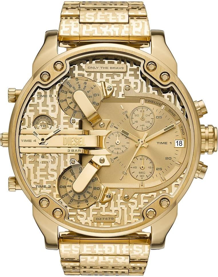 Thumbnail 6 de Diesel Mr. Daddy Uhr für Herren – Chronograph, Edelstahlgehäuse, schwarzes Zifferblatt