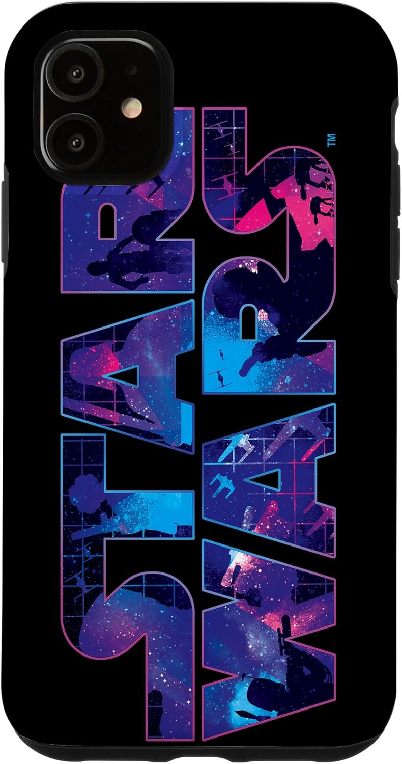 Thumbnail 6 de Star Wars Logo Retro 90s Galaxy Coque pour iPhone 14