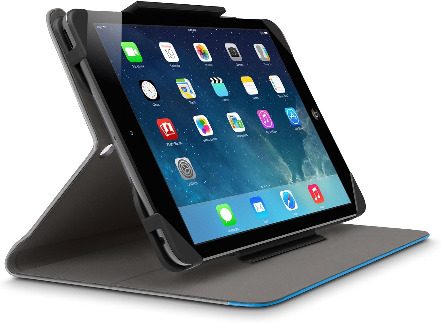 Detalle de Belkin Slim Style Schutzhülle für iPad Mini 1/2/3 – grau/blau