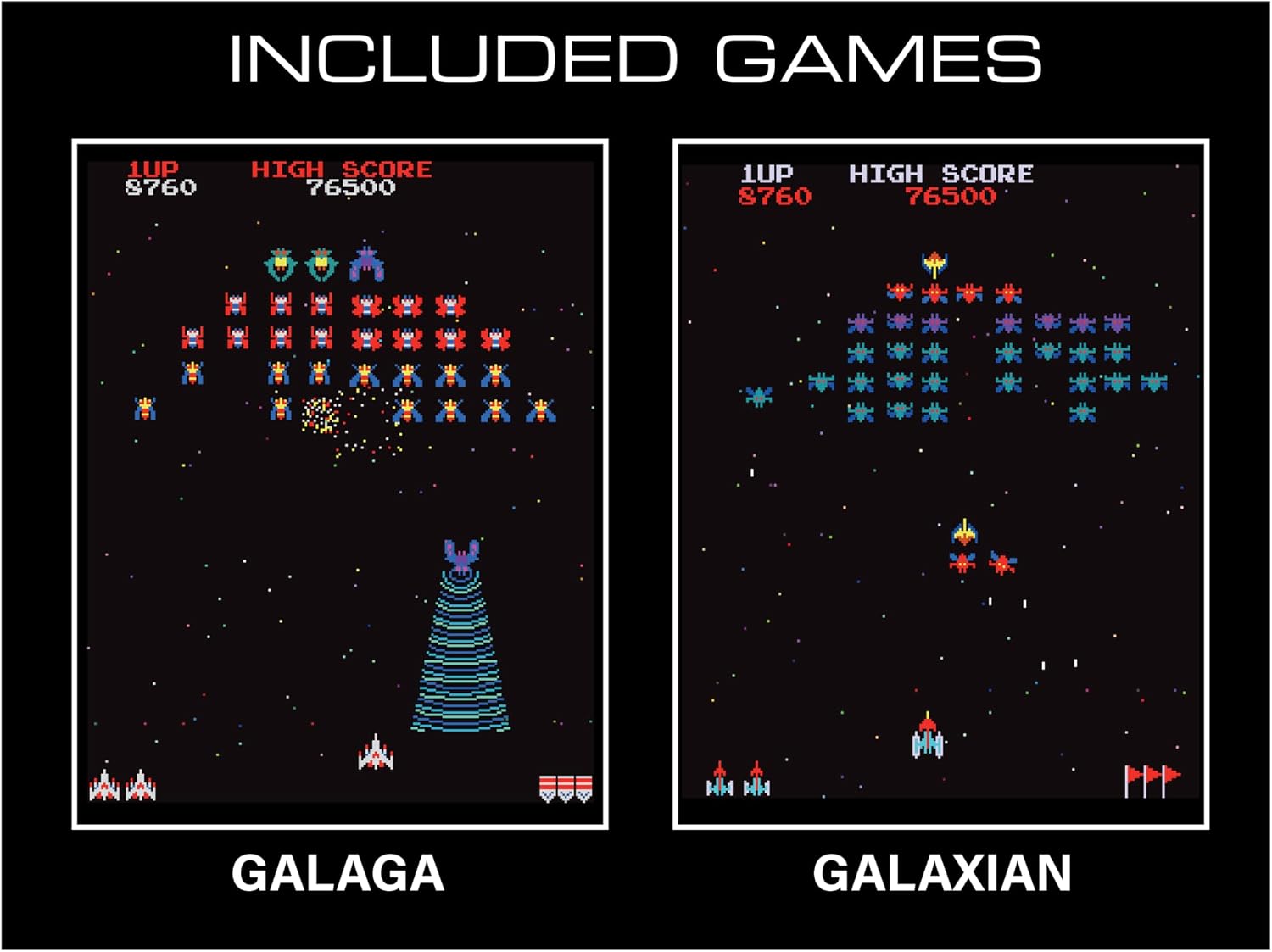 Thumbnail 6 de MY ARCADE Pocket Player PRO – konsola kieszonkowa Galaga i Galaxian, ekran 2,7 cala