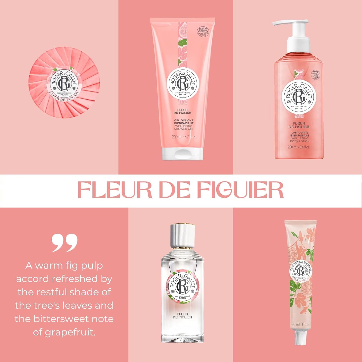 Thumbnail 5 de Roger&Gallet Eau Parfumée Bienfaisante Fleur de Figuier – fragrance iconique, fraîche et relaxante