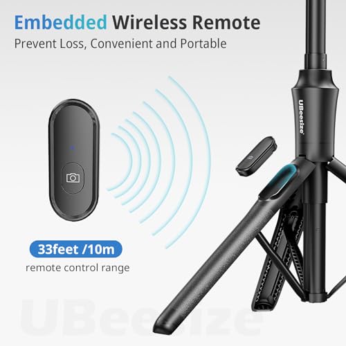 Thumbnail 4 de UBeesize 62" Magnetic Selfie Stick Tripod for iPhone