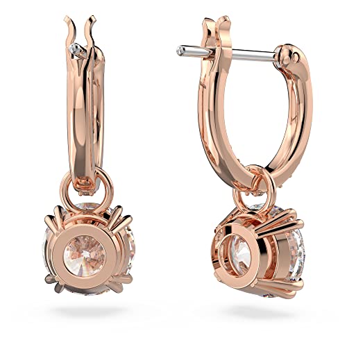 Thumbnail 2 de Swarovski Pendientes Constella talla redonda, blancos 💍