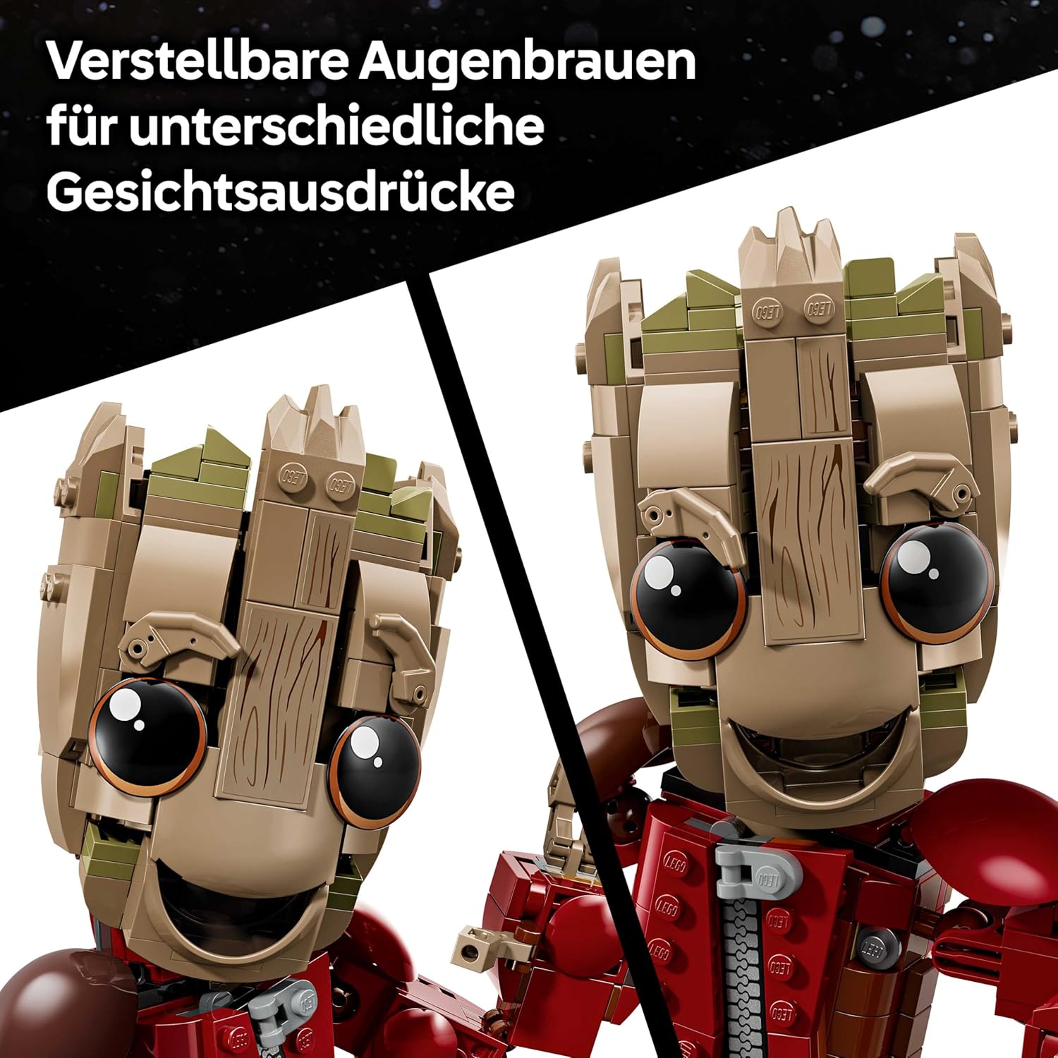 Detalle 2 de LEGO Groot im Ravager-Outfit 76341