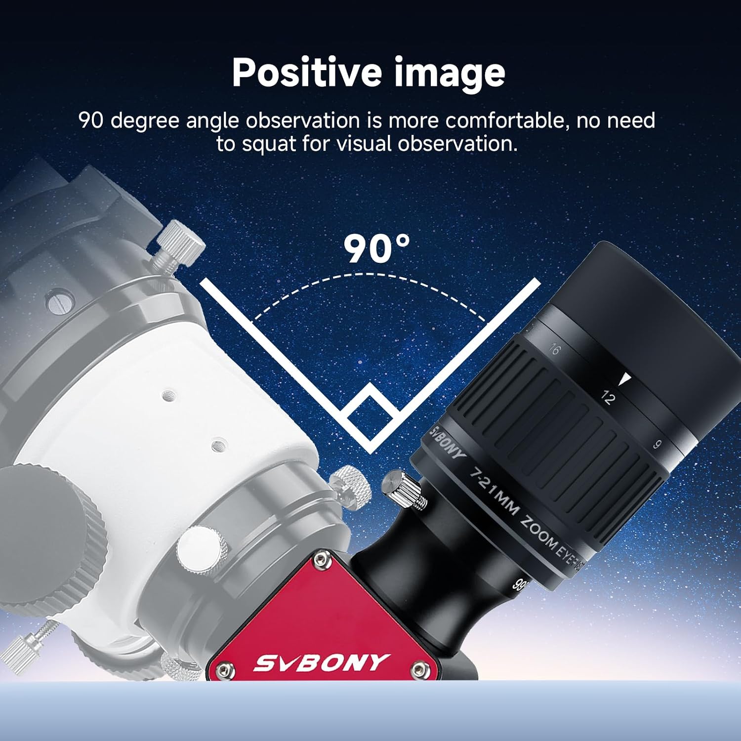 Thumbnail 5 de Svbony SV135 Zoom Eyepiece 7-21mm