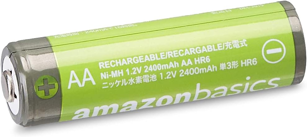 Thumbnail 2 de Amazon Basics 12er-Set wiederaufladbare AA NiMH-Akkus (2400 mAh, 1,2 V) – bis zu 400-mal aufladbar, vorgeladen
