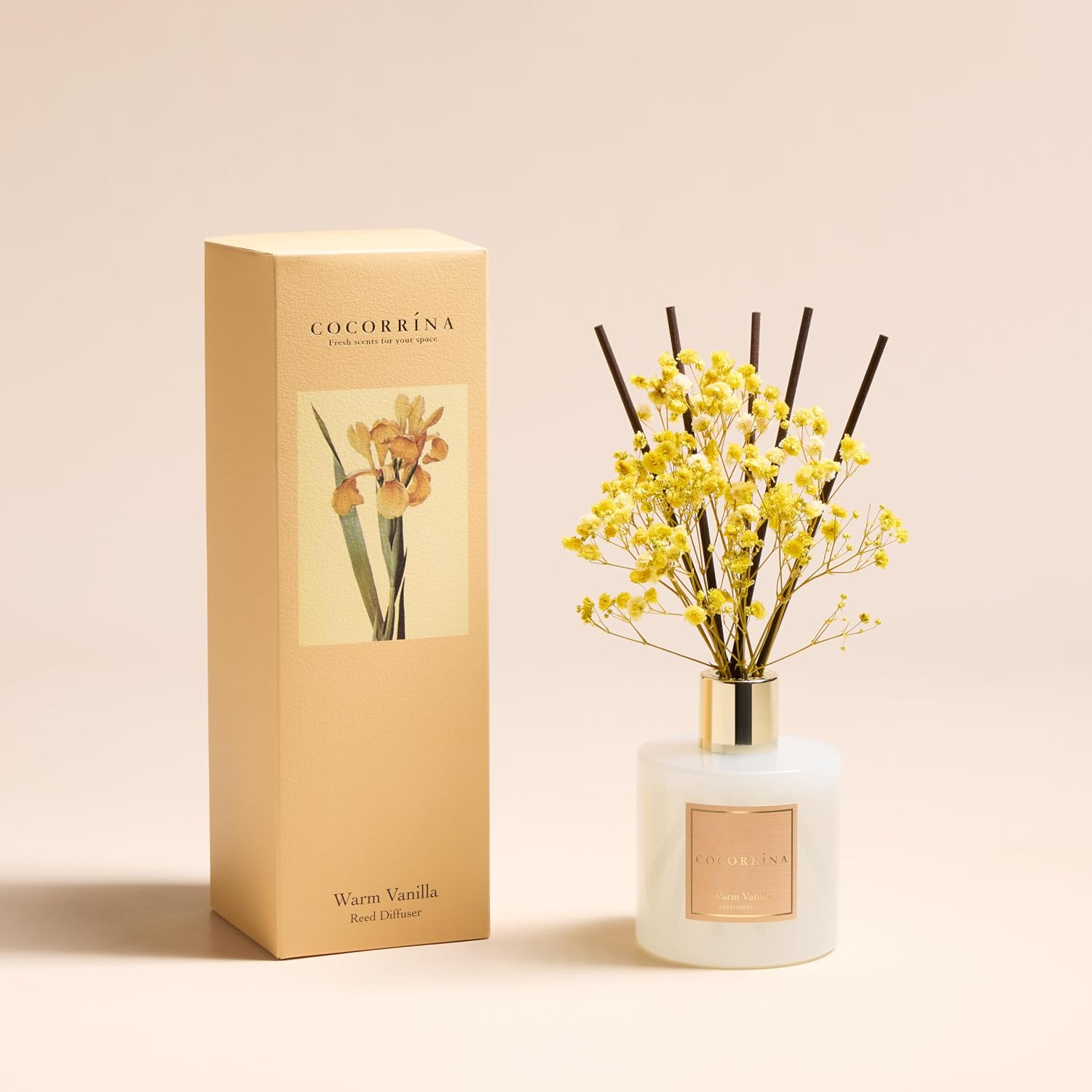 Thumbnail 4 de Cocorrína Warm Vanilla Reed Diffuser with 8 Sticks 🕯