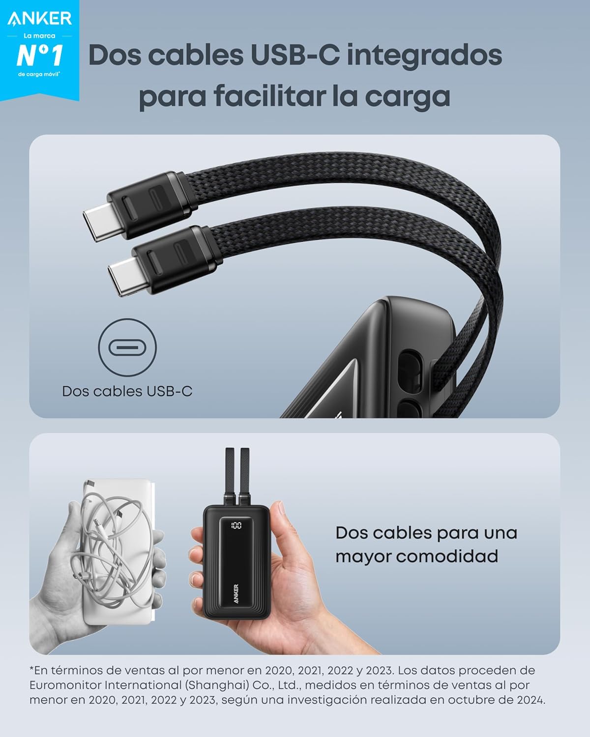 Thumbnail 1 de Anker Zolo Power Bank 45 W