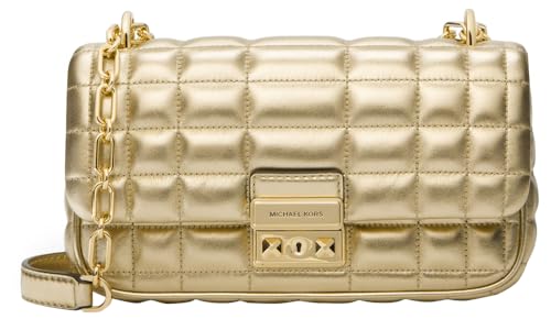 Detalle de Michael Kors SM Conv Chain Shldr Pale Gold Talla única