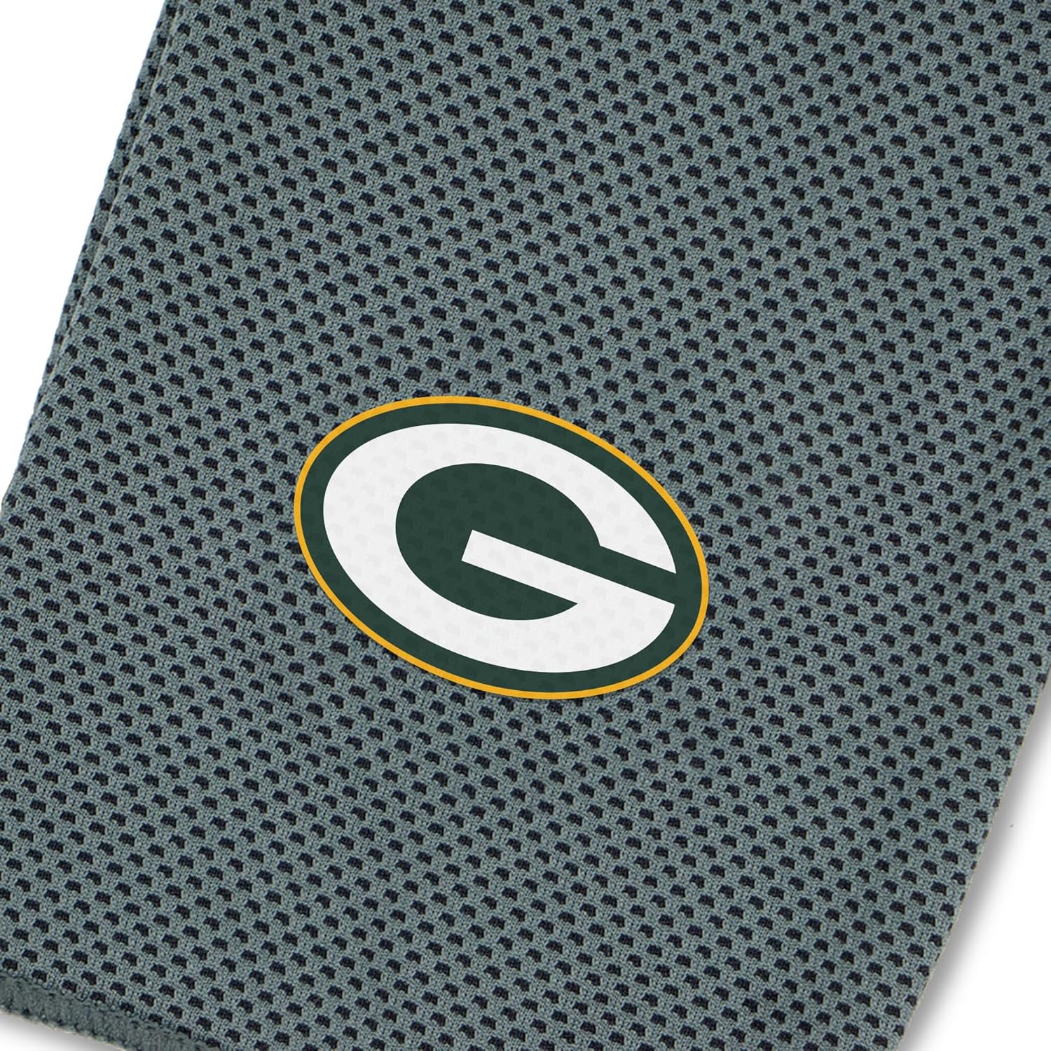 Detalle de Northwest NFL Green Bay Packers Cooling Towel, 12" x 40" (Charcoal)