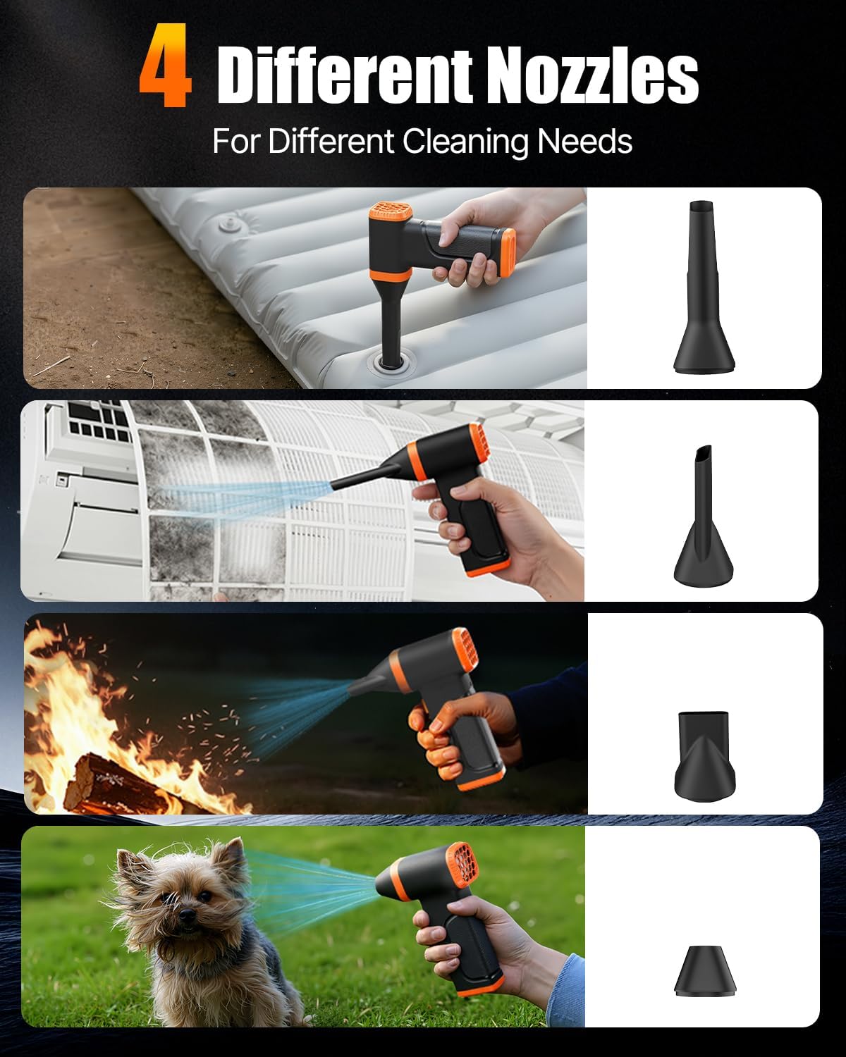 Thumbnail 4 de WOWDSGN Electric Air Duster 130000RPM