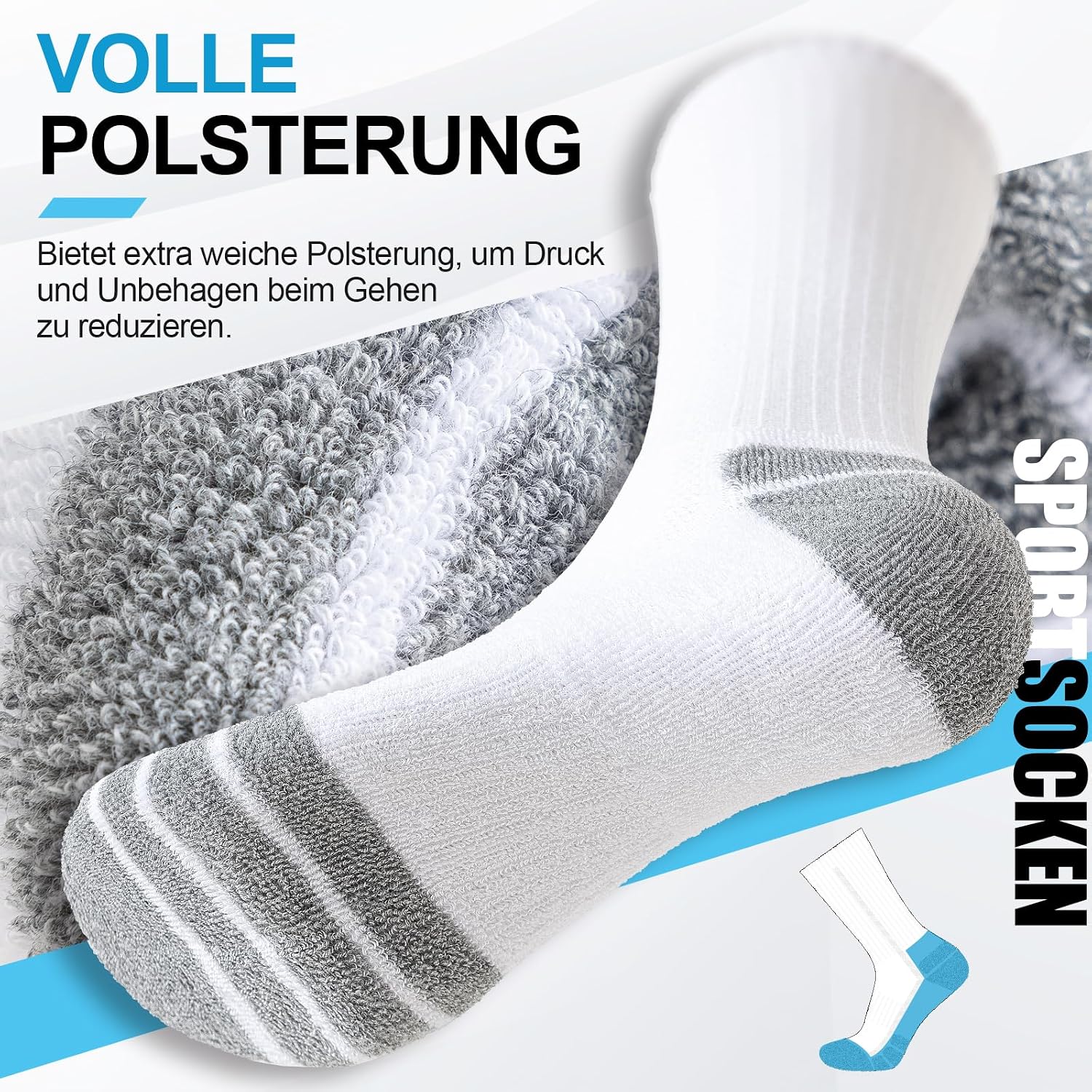 Thumbnail 5 de Cirorld Wandersocken Baumwolle 6 Paar