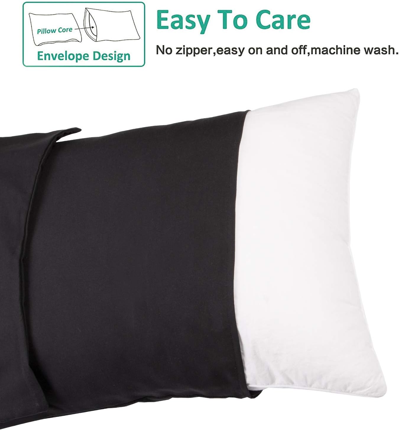 Detalle de NTBAY Queen Pillowcase Set 20x30 inches