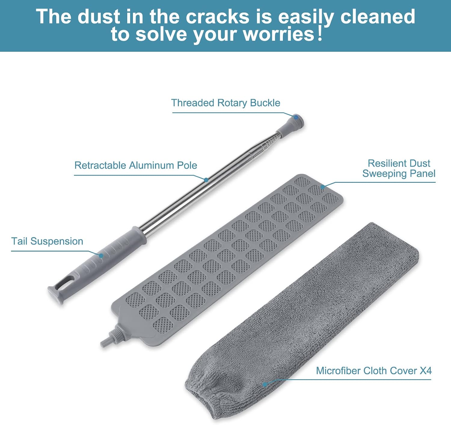 Thumbnail 3 de Vicloon Gap Dust Cleaner for Crevices