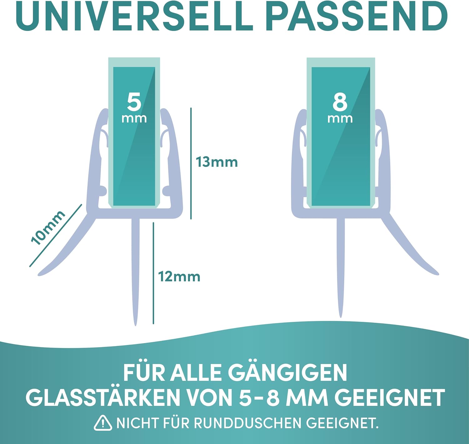 Thumbnail 1 de Engelbach Duschdichtung 80 cm