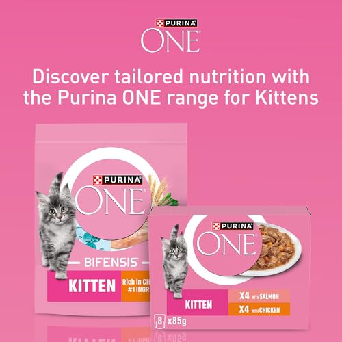 Thumbnail 6 de Purina ONE Kitten Chicken Dry Cat Food 750g (Pack of 4) review