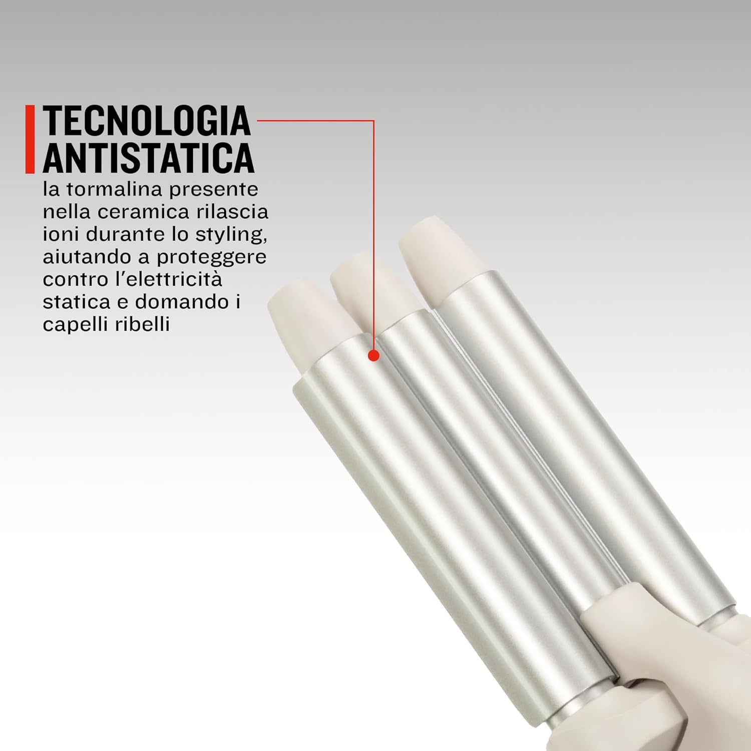Detalle de Remington Ferro Arricciacapelli 5in1 CI41MS5E51: styling versatile e controllato