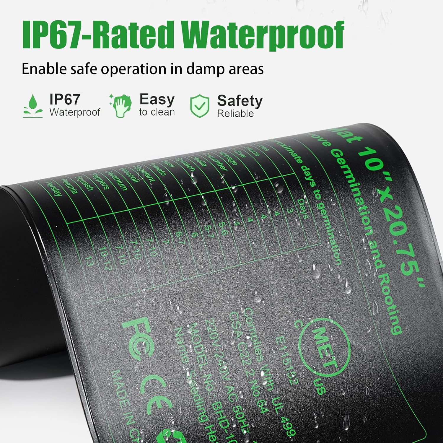 Thumbnail 3 de RIOGOO tappetino riscaldante 24x52 cm