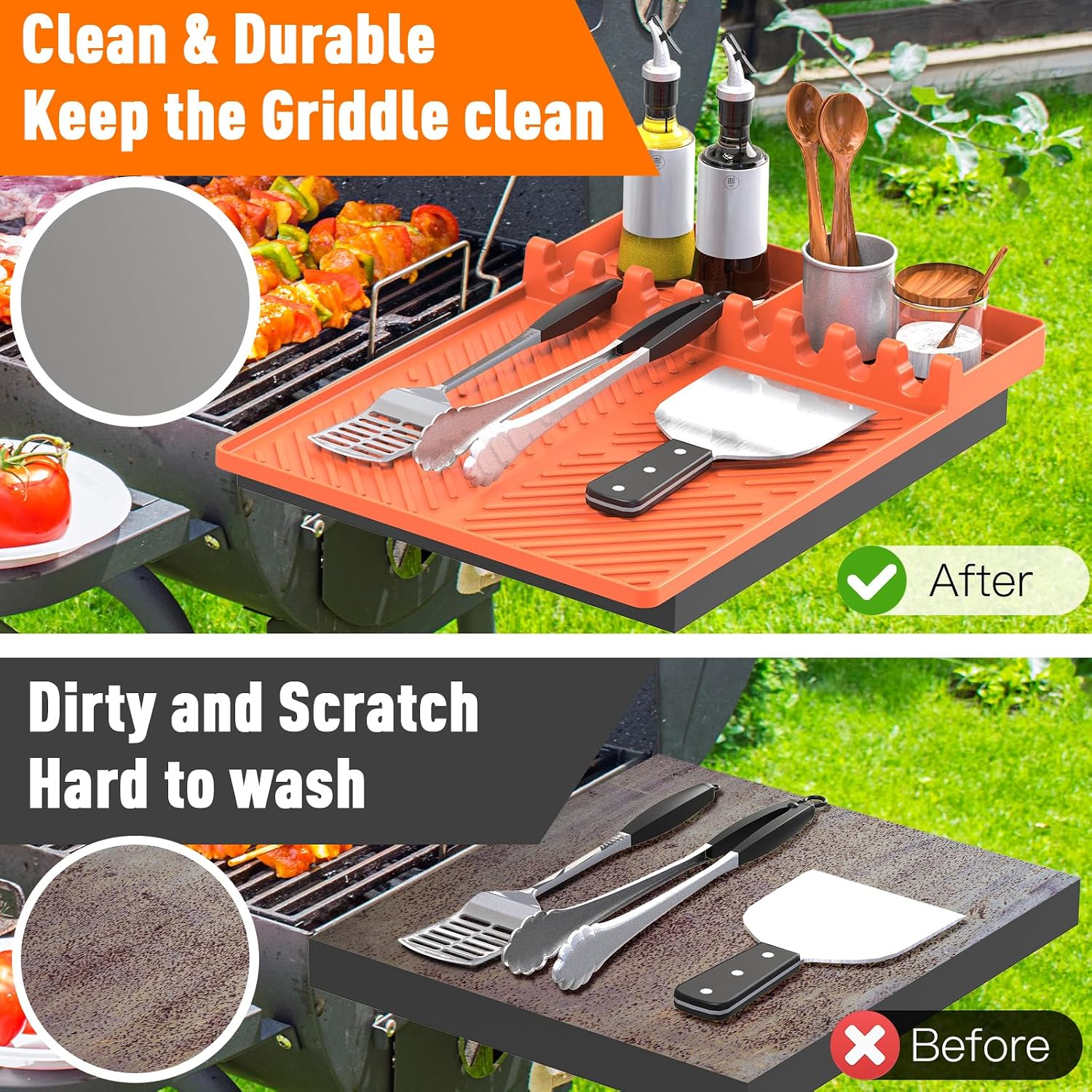 Detalle 2 de Silicone Grill Mat, 16 x 11.5 in.