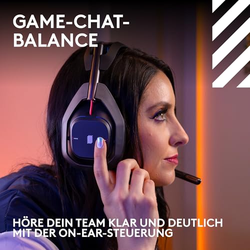 Thumbnail 10 de Logitech G Astro A50 Lightspeed – Kabelloses Gaming-Headset mit Basisstation