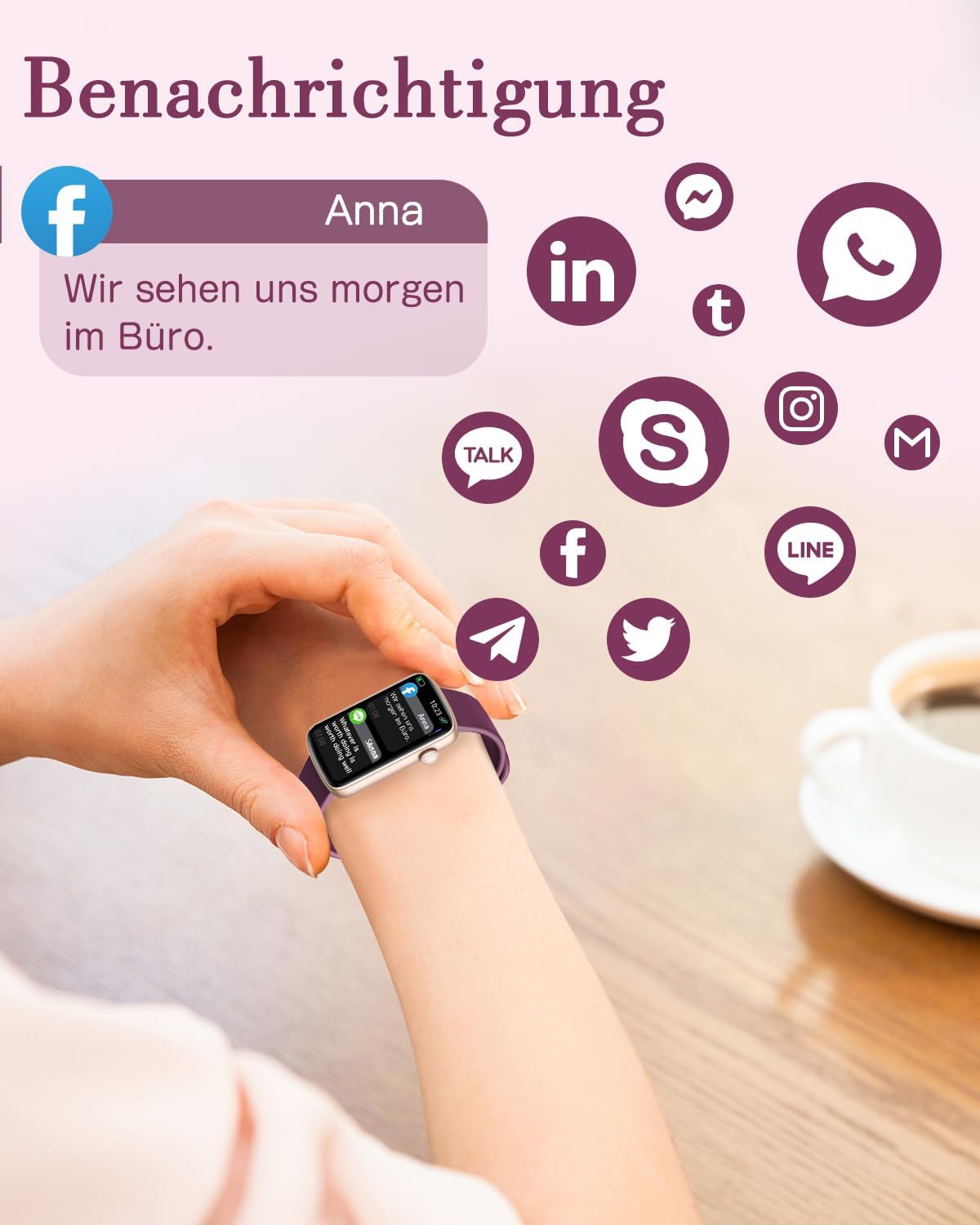 Thumbnail 2 de SHANG WING Smartwatch 1,47 Zoll