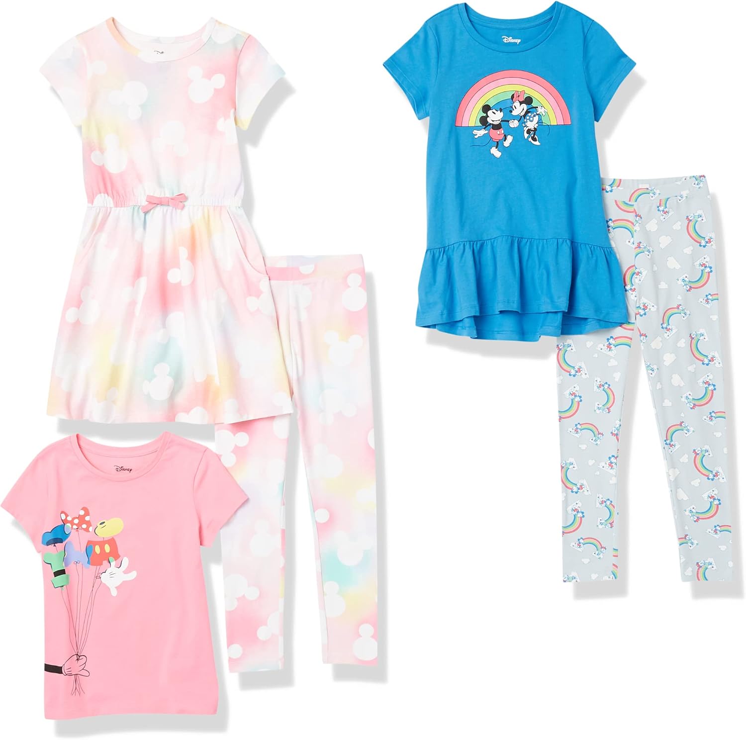Thumbnail 6 de Amazon Essentials Disney | Marvel | Star Wars | Frozen Princess girls and toddlers mix-and-match outfit sets (multipack)