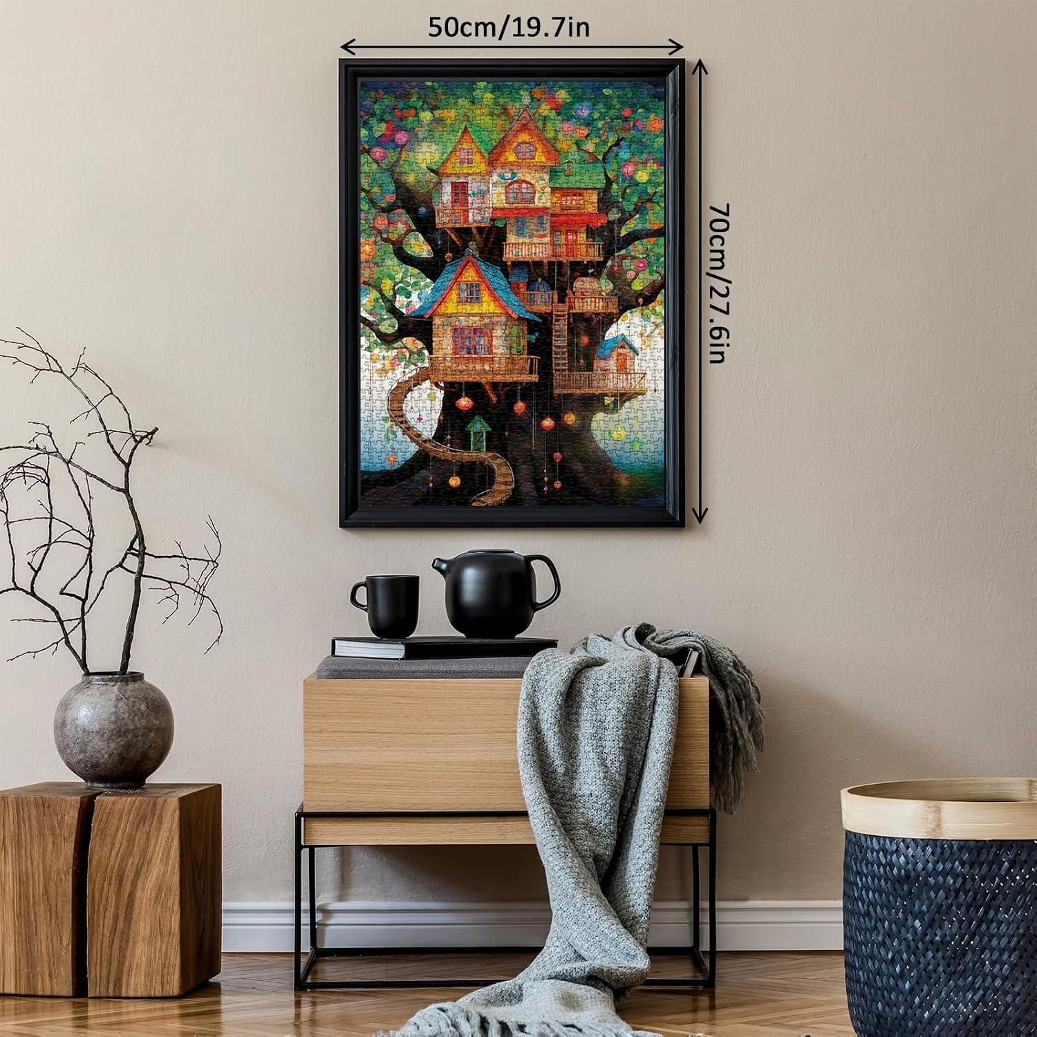 Thumbnail 5 de Tree House 1000-Piece Art Puzzle 🎨