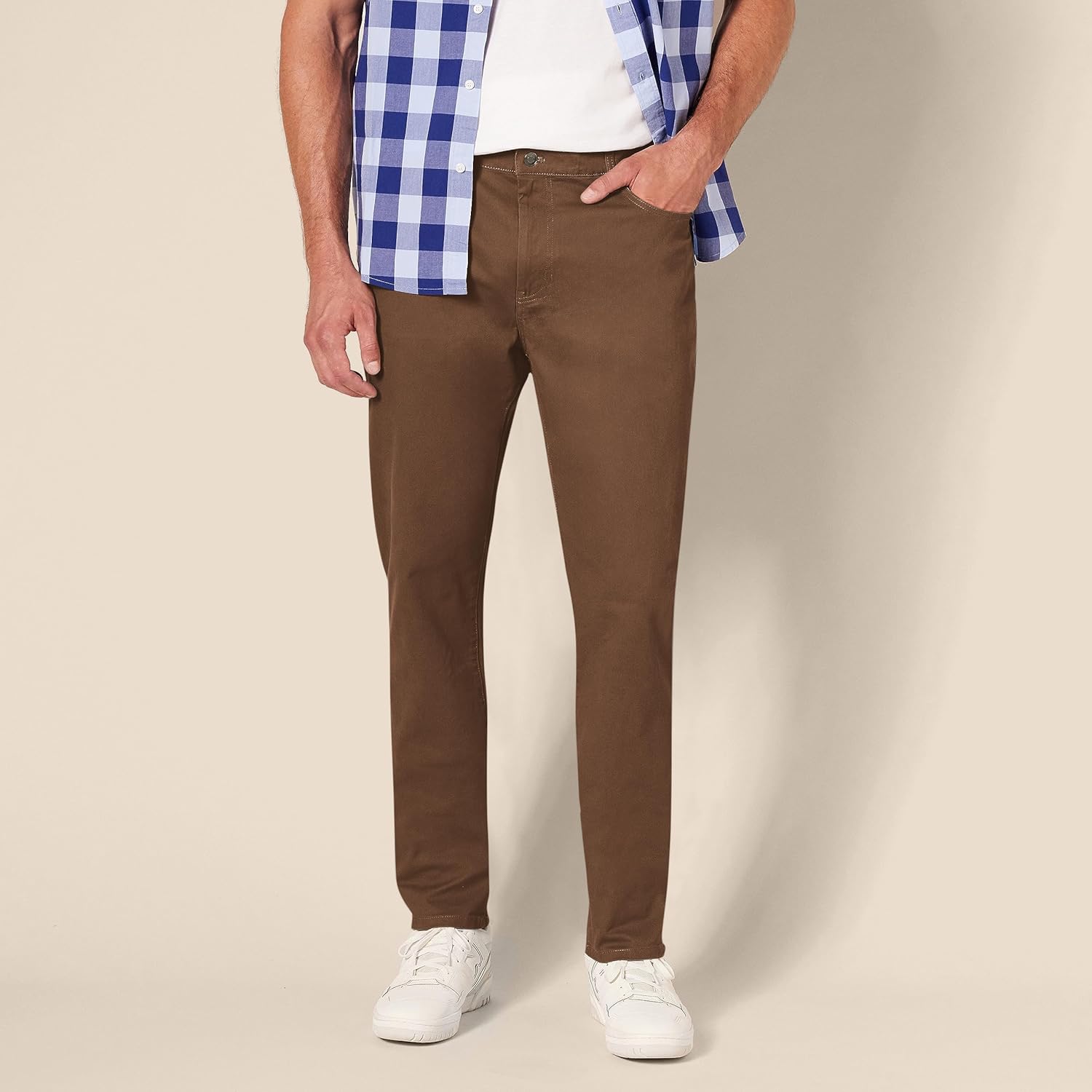 Thumbnail 4 de Amazon Essentials Herren 5-Pocket-Stretch-Twillhose – sportlich geschnitten (Big & Tall)