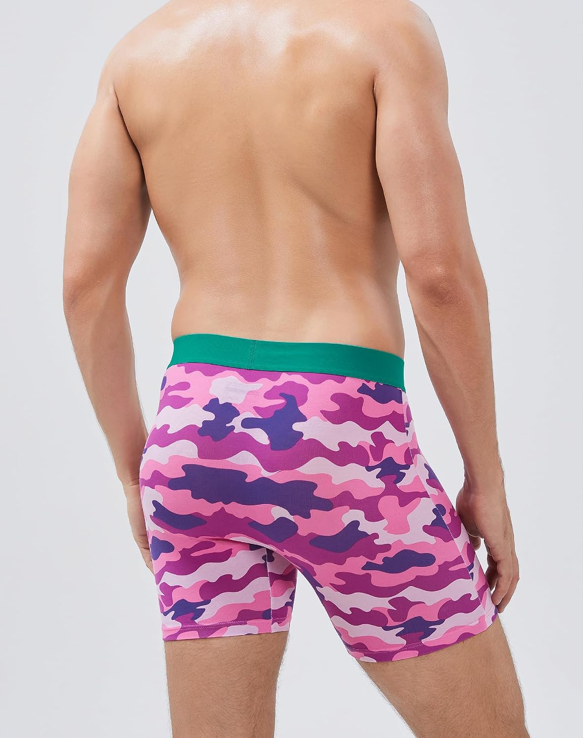 Detalle de INNERSY Men’s Boxers Shorts Multipack (Cotton, Fly, Pack of 4)