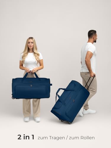 Thumbnail 3 de REDOLZ Große L Trolley-Reisetasche mit Rollen 71 cm – 83 Liter Fassungsvolumen, 2 Rollen