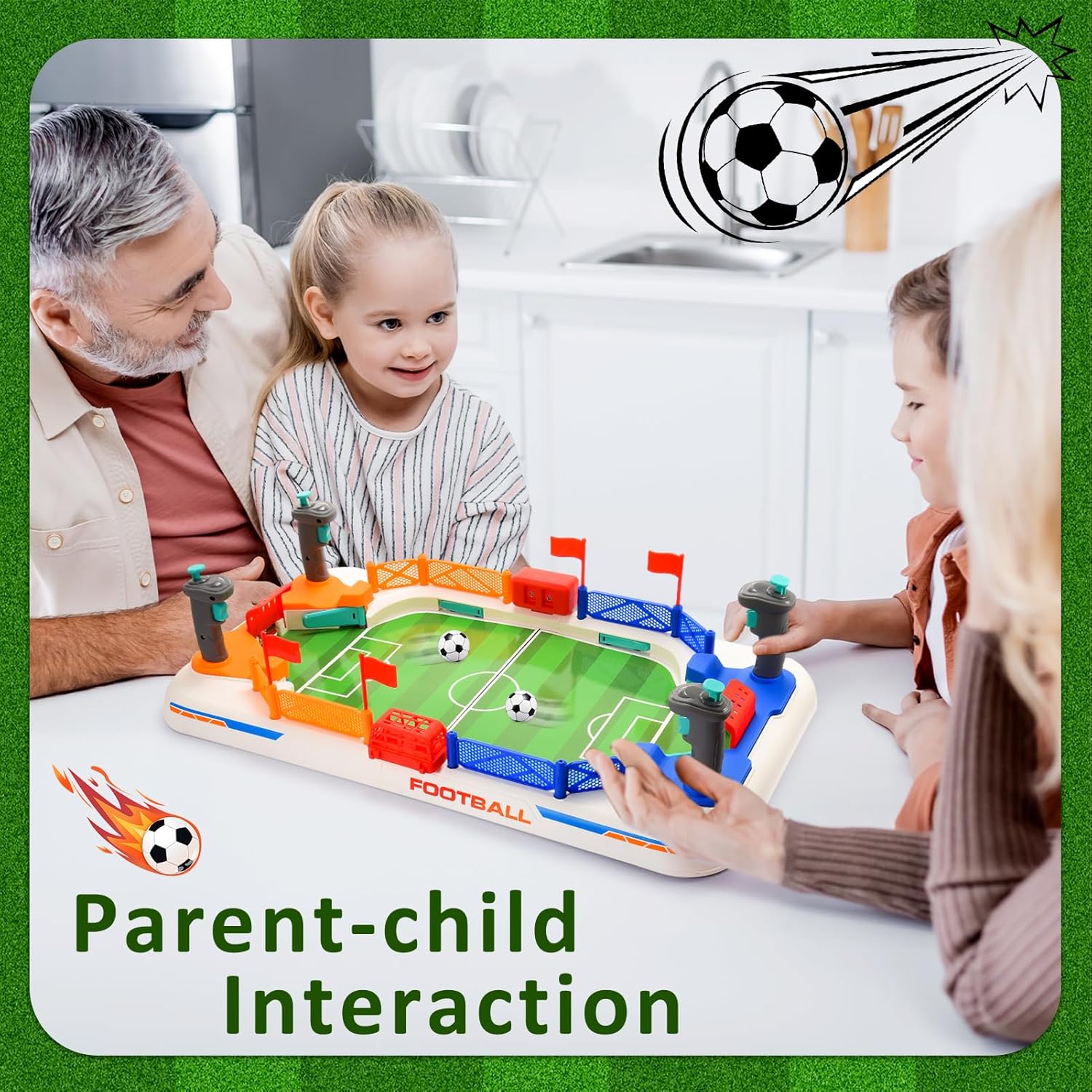 Thumbnail 6 de Dromlag Mini-Tischkicker Kinder 2 Spieler