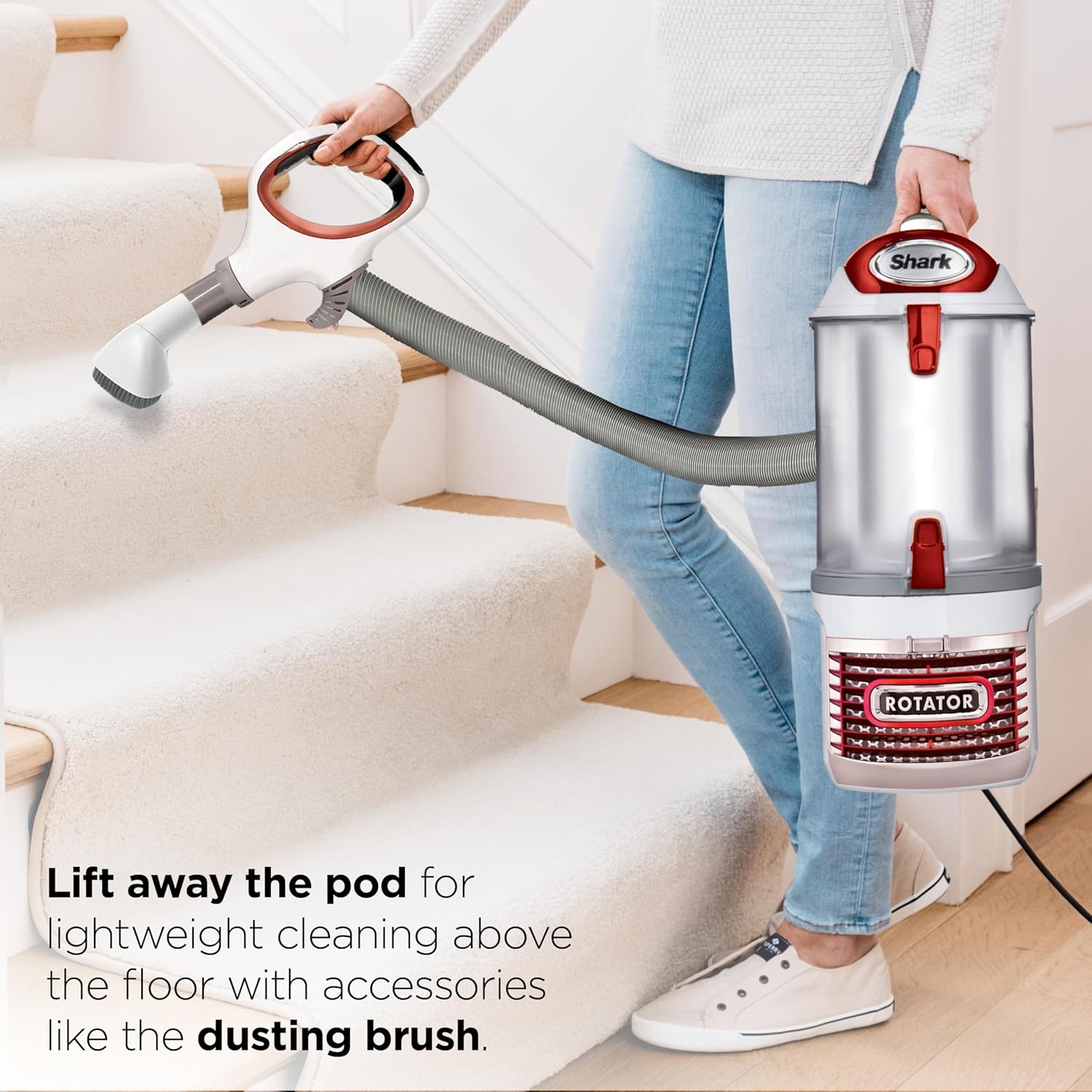 Detalle de Shark NV501 Rotator Upright Vacuum with HEPA
