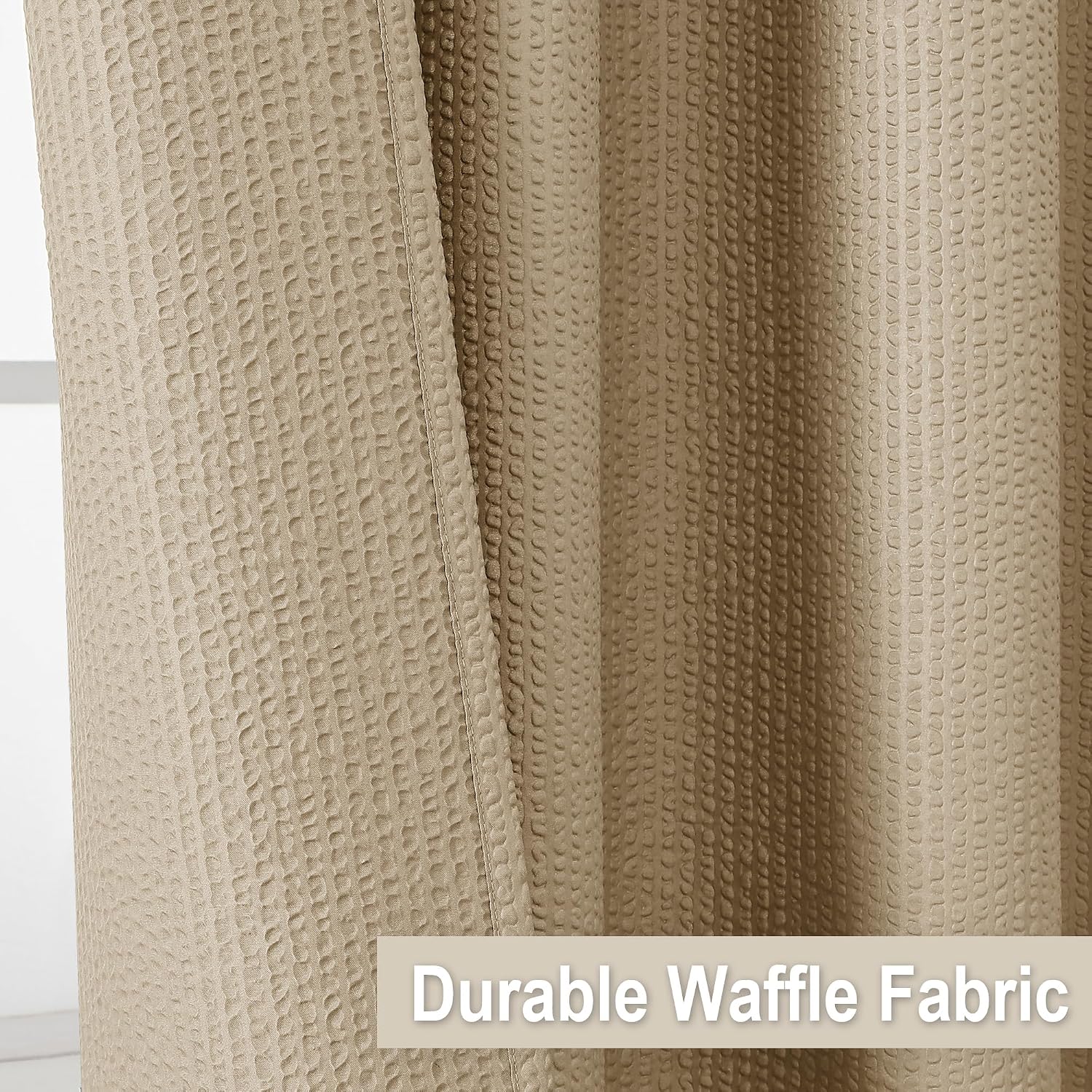 Detalle 2 de OVZME Shower Curtain, 100% Polyester