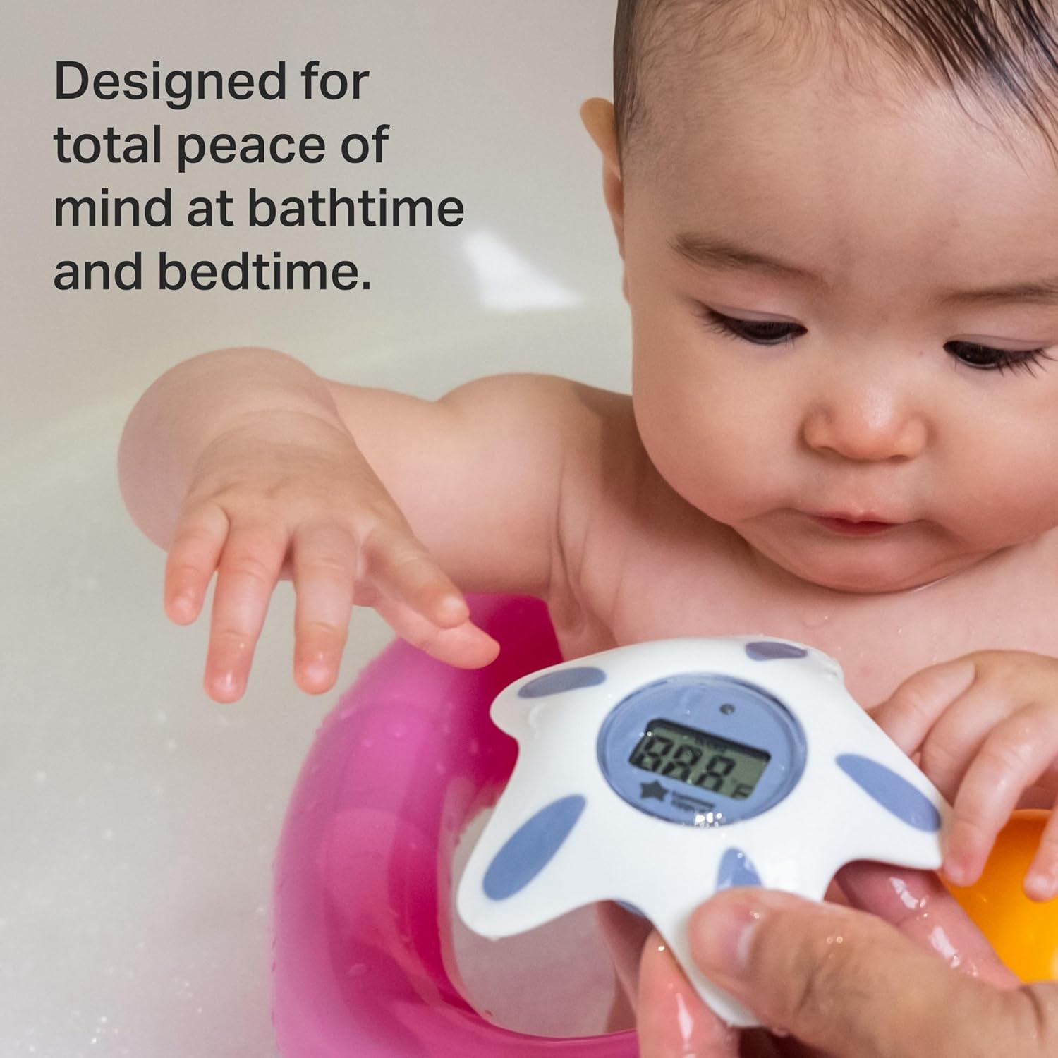 Detalle de Tommee Tippee InBath Digital Thermometer for Baby Bath and Room