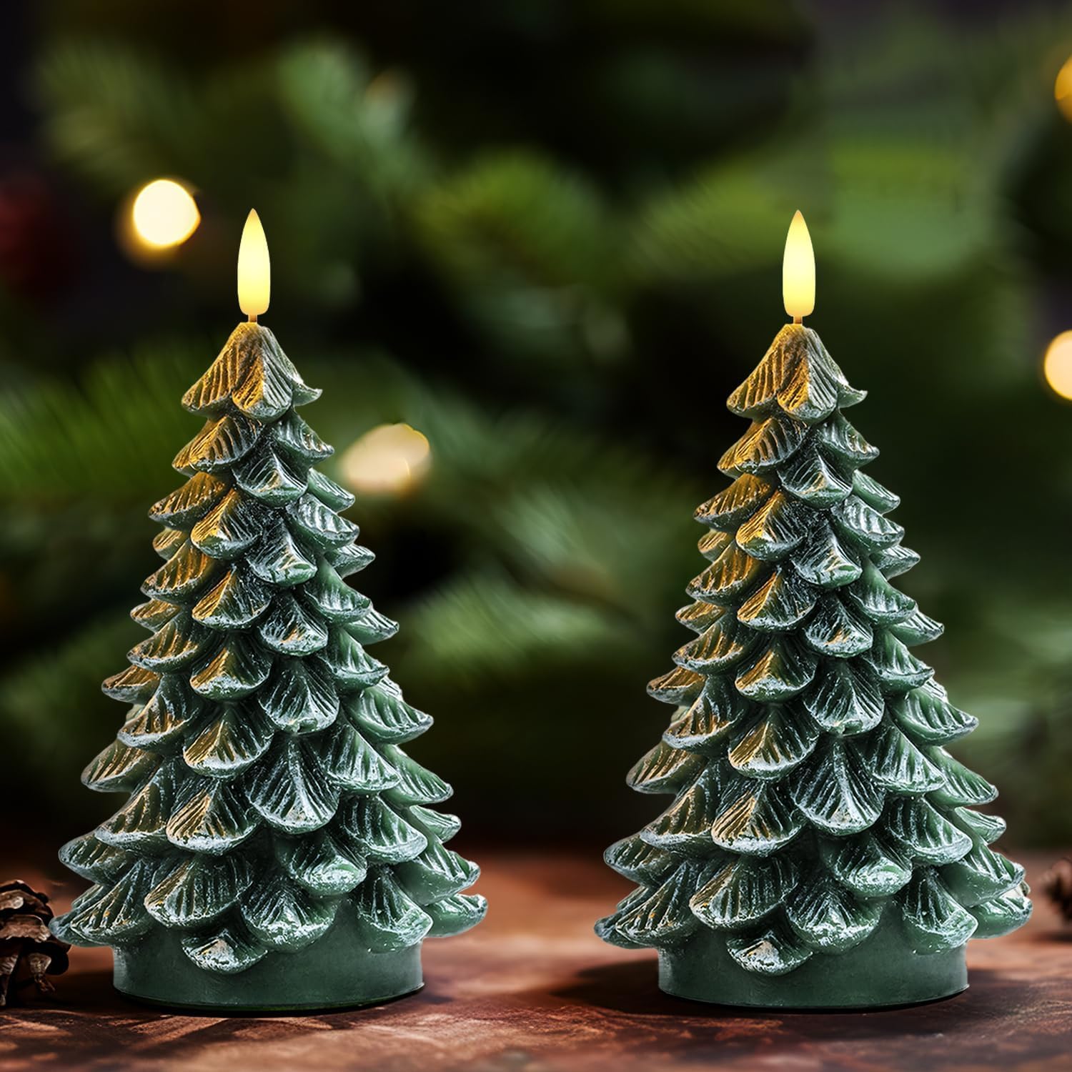 Thumbnail 6 de Homemory Remote Flameless Battery Candle 2 Pack