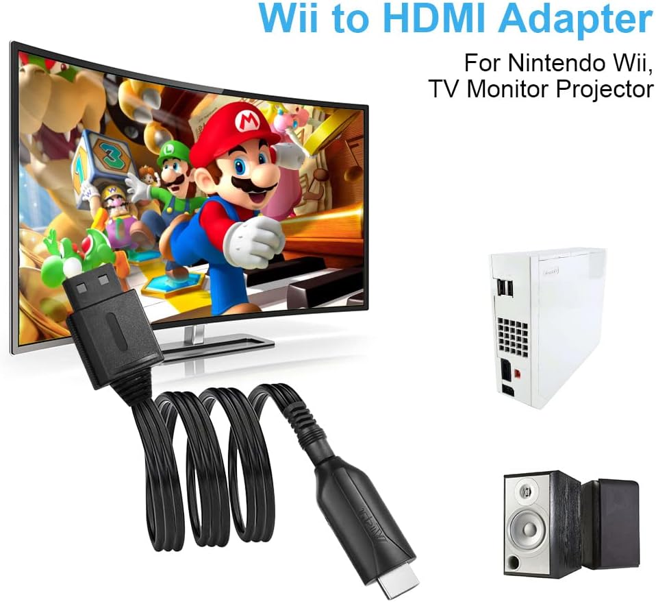 Detalle de AXFEE Wii to HDMI Converter 1080P