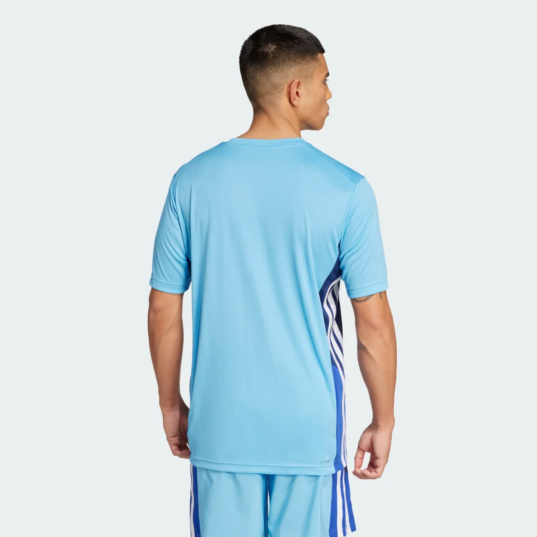 Thumbnail 1 de Adidas Camiseta Train Essentials Seasonal Colorblock Azul